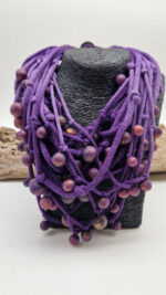 Naszyjnik Laila Purple  - obrazek 14