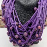 Naszyjnik Laila Purple 