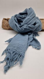 Szal pochmurny niebieski - obrazek 8