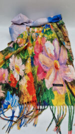 Szal Radosne Kwiaty - obrazek 2