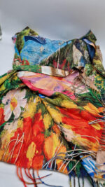 Szal Radosne Kwiaty - obrazek 9