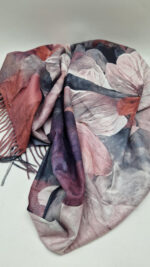 Szal Fiori Violiruggi - obrazek 2