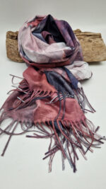 Szal Fiori Violiruggi - obrazek 3