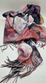 Szal Fiori Violiruggi - obrazek 4