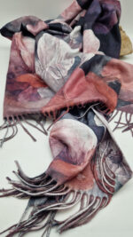 Szal Fiori Violiruggi - obrazek 6