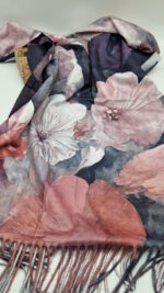 Szal Fiori Violiruggi - obrazek 7