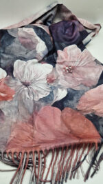 Szal Fiori Violiruggi - obrazek 9