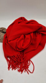 Szal Czerwona Kaszmibella - obrazek 10
