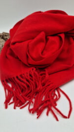 Szal Czerwona Kaszmibella - obrazek 11