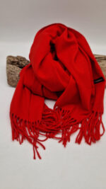 Szal Czerwona Kaszmibella - obrazek 6