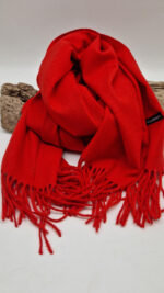 Szal Czerwona Kaszmibella - obrazek 7
