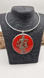 Wisior Dandelion Red - obrazek 7