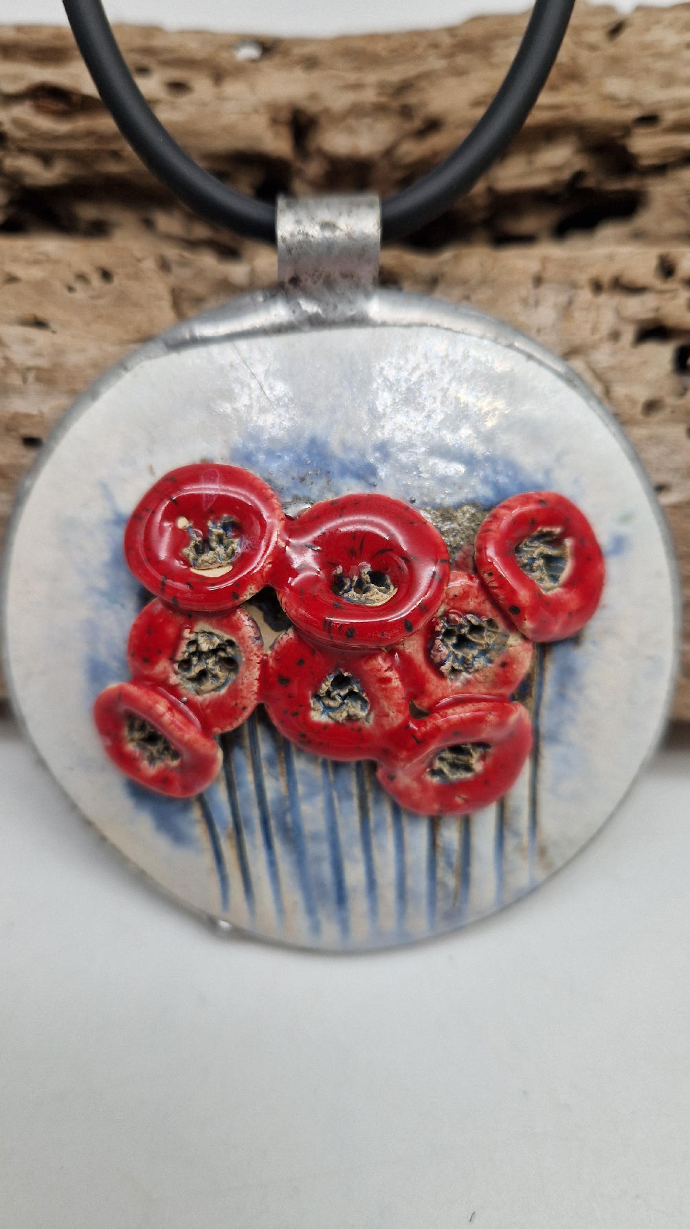 wisior_czerwone_maki_8 Wisior TeKwiaty - obrazek 1