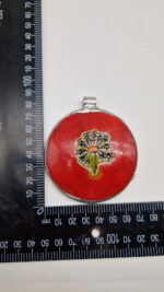 Wisior Dandelion Red - obrazek 2