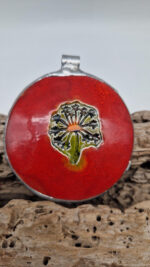 Wisior Dandelion Red - obrazek 3