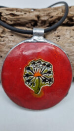 Wisior Dandelion Red - obrazek 6