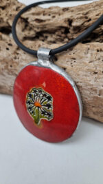 Wisior Dandelion Red - obrazek 7