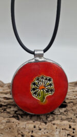 Wisior Dandelion Red - obrazek 9