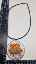 Wisior Pomarańczowe Maki - obrazek 9