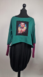 Bluzka Zielona Frida - obrazek 3