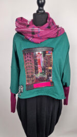 Bluzka Zielony Manhattan - obrazek 11