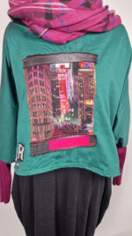 Bluzka Zielony Manhattan - obrazek 12