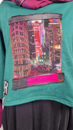 Bluzka Zielony Manhattan - obrazek 13