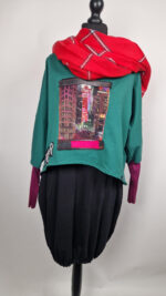 Bluzka Zielony Manhattan - obrazek 14