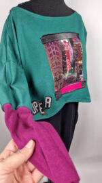 Bluzka Zielony Manhattan - obrazek 6