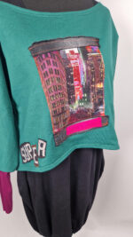 Bluzka Zielony Manhattan - obrazek 7
