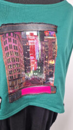 Bluzka Zielony Manhattan - obrazek 9