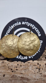 Kolczyki Złota Pełnia - obrazek 9