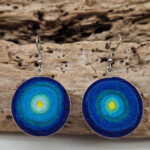 Kolczyki Niebieskie Słońca