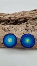 Kolczyki Niebieskie Słońca