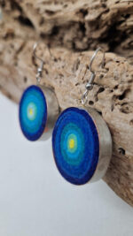 Kolczyki Niebieskie Słońca - obrazek 4