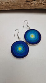 Kolczyki Niebieskie Słońca - obrazek 8