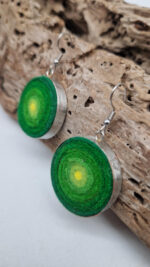 Kolczyki Zielone Słońca - obrazek 6