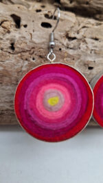 Kolczyki Pink Sole - obrazek 4