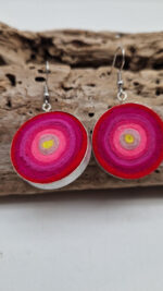 Kolczyki Pink Sole - obrazek 5