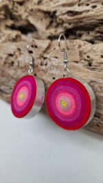 Kolczyki Pink Sole - obrazek 7