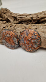 Kolczyki Miedziana Pełnia - obrazek 3