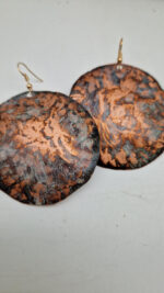 Kolczyki Miedziana Pełnia - obrazek 7