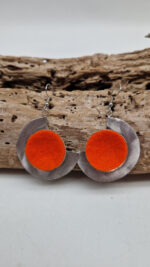 Kolczyki Pomarańczowa Bellissima  - obrazek 2