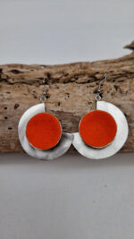 Kolczyki Pomarańczowa Bellissima  - obrazek 6