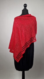 Poncho Czerwona  Bella - obrazek 3