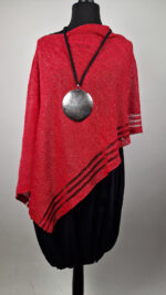 Poncho Czerwona  Bella - obrazek 7