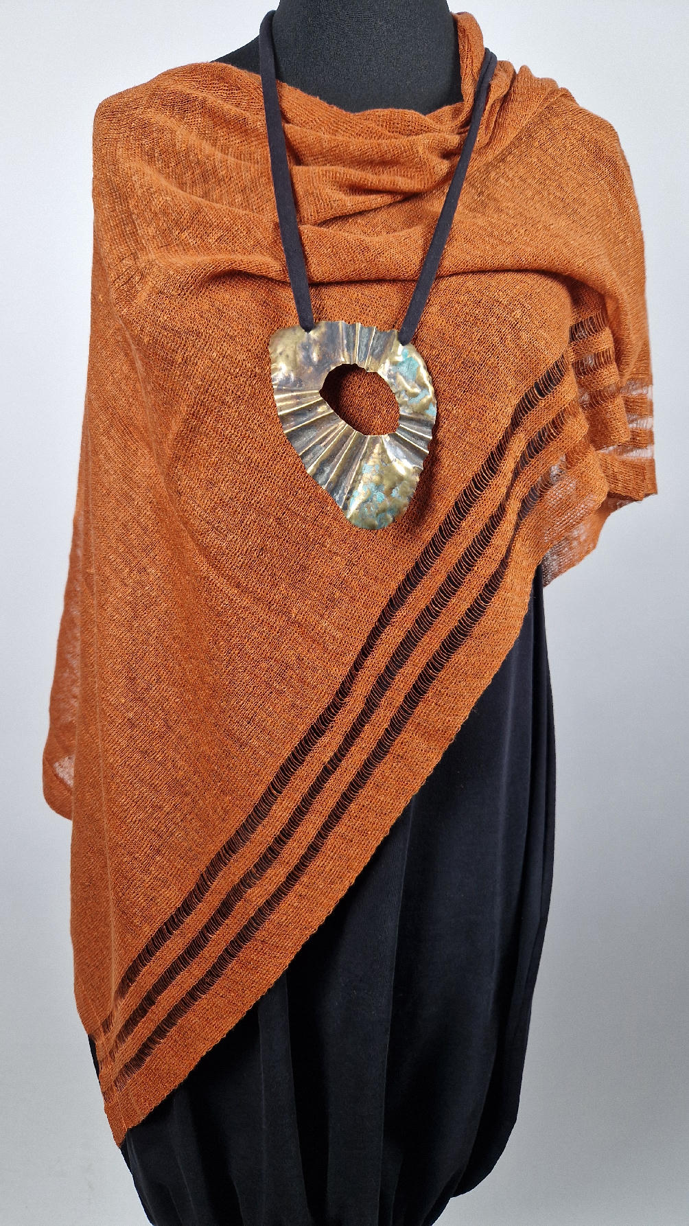 ponczo_rude_2 Poncho Ruda Zuza - obrazek 1