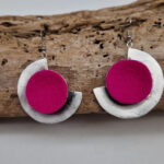 Kolczyki  Bellissima Madżenta
