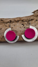 Kolczyki Bellissima Madżenta