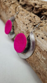Kolczyki Bellissima Madżenta - obrazek 5